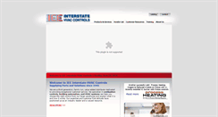 Desktop Screenshot of interstatecontrols.com
